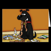 Sausages & Eggs Dog cards