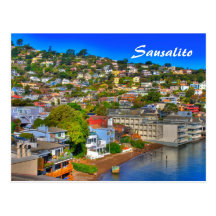 Sausalito Card Post Cards