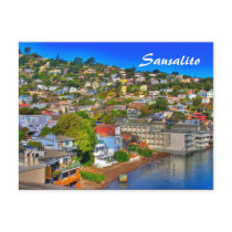 Sausalito Card postcards by DrBurney Sausalito Card postcards