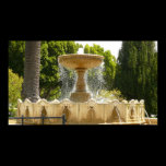 Sausalito Fountain Print