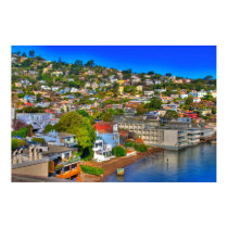 Sausalito Hillside posters