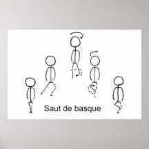 Saut de Basque Poster