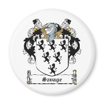 Savage Family Crest magnets
