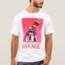 Savage (T-shirt) by bluebellylizard Savage (T-shirt)