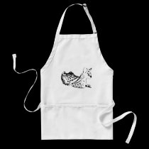 Savannah Cats aprons