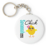 Savannah GA Chick Key Chain