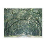 Savannah, GA Postcard