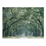 Savannah, GA Postcard