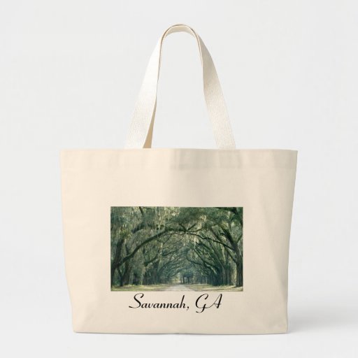 Savannah, GA Tote Canvas Bag