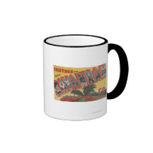 Savannah, Georgia (Historic) - Large Letter Coffee Mug