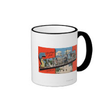 Savannah, Georgia - Large Letter Scenes 2 Mug