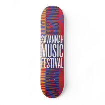 Savannah Music Festival skateboards by PaulMaree Savannah Music Festival skateboards