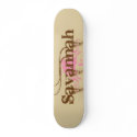 Savannah Personalized skateboards