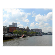 Savannah River Front Post Cards