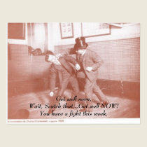 Savate - Get Well Now! Postcard postcards