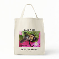 Save a Bee, Save the Planet bags