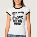 SAVE A BUGGY RIDE THE  AMISH t-shirts