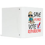 Save A Child T-Shirt 3 Ring Binder