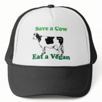 Save a Cow Trucker Hats