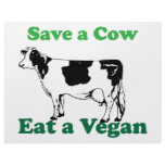 Save a Cow Customized Letterhead