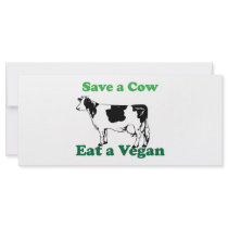 Save a Cow Rack Cards