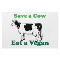 Save a Cow Personalized Stationery
