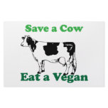 Save a Cow Personalized Stationery