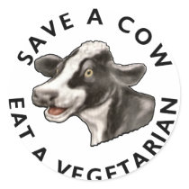 Save A Cow stickers