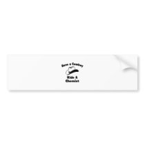 Save a Cowboy .. Ride a Chemist Bumper Sticker