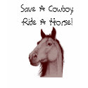 Save A Cowboy Ride A Horse! Ladies Long Sleeve t-shirts by Westernpalamino Save A Cowboy Ride A Horse! Ladies Long Sleeve t-shirts