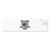 Save a Drum...Bang a Special Ed. Teacher Bumper Sticker