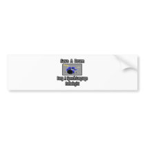 Save a Drum...Bang a Speech-Language Pathologist Bumper Sticker