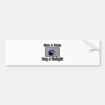 Save a Drum...Bang a Virologist Bumper Sticker