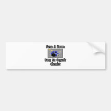 Save a Drum...Bang an Organic Chemist Bumper Sticker