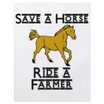 Save a Horse Personalized Flyer