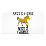 Save a Horse Personalized Photo Card
