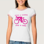 Save a Horse, Ride a Bike Ringer Tees