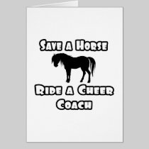 Save a Horse, Ride a Cheer Coach Cards