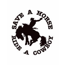 Save A Horse Ride A Cowboy t-shirts by WhiteTiger_LLC Save A Horse Ride A Cowboy t-shirts