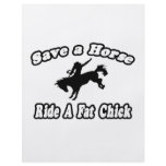 Save a Horse, Ride a Fat Chick flyers
