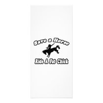 Save a Horse, Ride a Fat Chick Custom Rack Cards