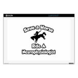 Save a Horse, Ride a Neurophysiologist Decals For Laptops