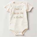 Save a horse ride a stroller t-shirts