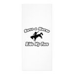 Save a Horse, Ride My Face rack cards