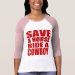 Ladies 3/4 Sleeve Raglan (Fitted)