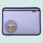 Save a life.. adopt a dog puppy logo ipad sleeves