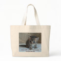 Save a life, adopt a rescue cat Bag