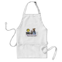 SAVE A LIFE - ADOPT - RESCUE ANIMALS - BE A FRIEND APRONS
