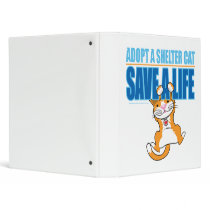 Save A Life Shelter Cat Binders
