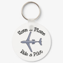 Save a Plane Keychain by StitcherladyxxTees Save a Plane Keychain